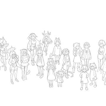 The skirt of localization poster