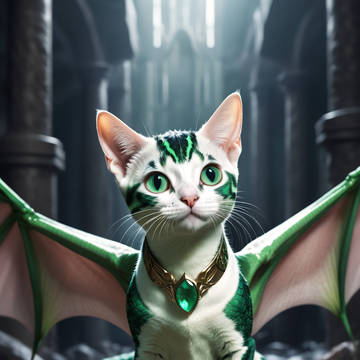 Felis Esmeralda Draconacattus