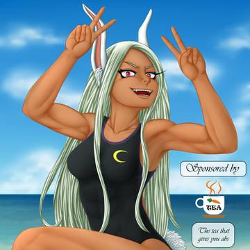Rumi Usagiyama at the beach 2