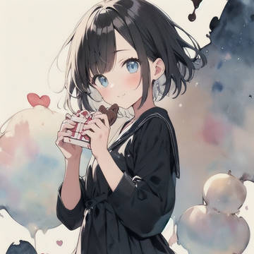 先輩！チョコ､､､もらって下さい！