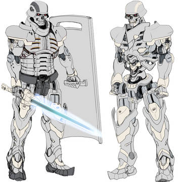 機甲の兵士