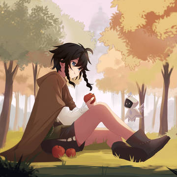Nameless bard and Venti