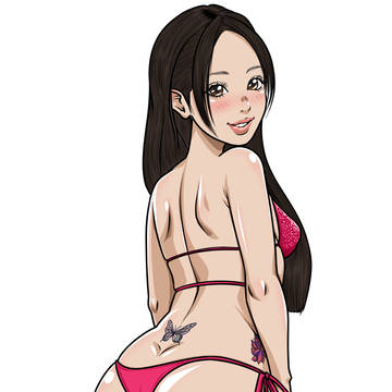 健全な仕事絵（描き途中）