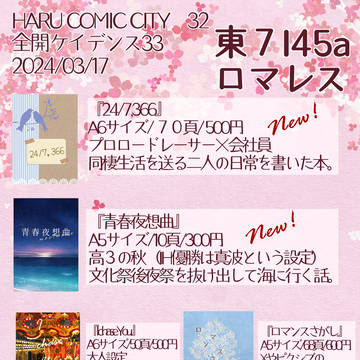全ケイ33おしながき