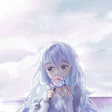 新年海邊
