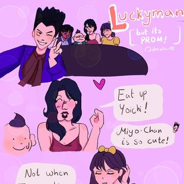 Tottemo!Luckyman but prom au