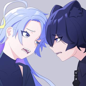 ふたりは　とっても　なかよし！