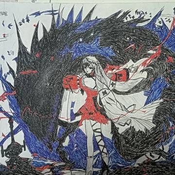 浊心斯卡蒂精二纸绘