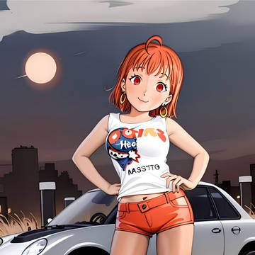 海波杏梨ウェイトレス
