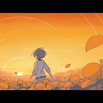 日が落ちる頃