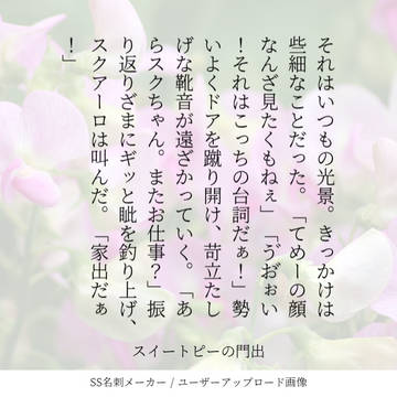 白銅色のパルティータ