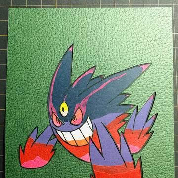 メガゲンガー【切り絵】