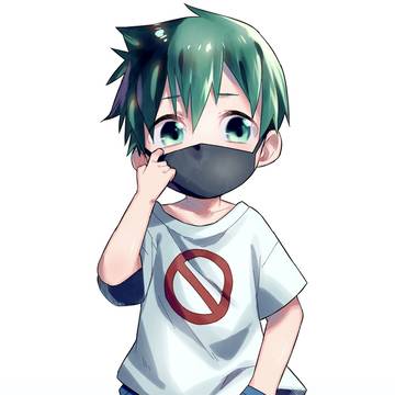 Just a smol Boy with a mask!