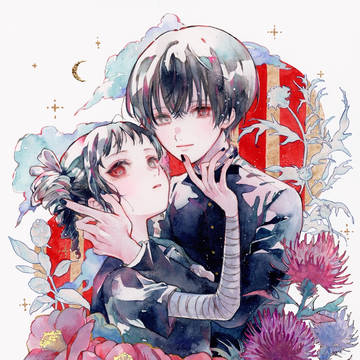 椿と薊