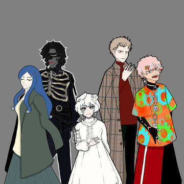 フリーゲーム風キャラ立ち絵イラスト