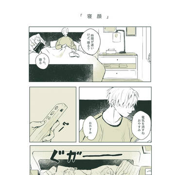【サンゾロ】寝顔