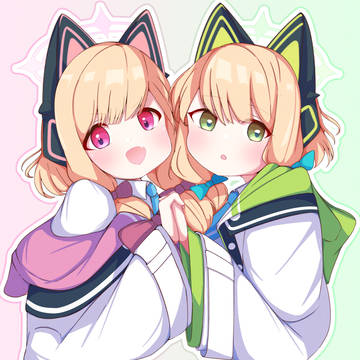 【ブルアカ】才羽モモイ×才羽ミドリ