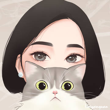 猫と女の子
