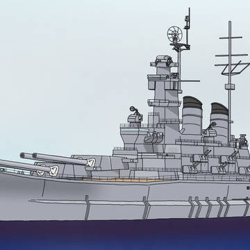 元第零遊撃部隊所属の旗艦