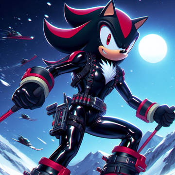 shadow the hedgehog ski thief