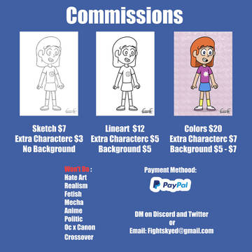 Commissions Open