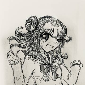 ぶっちり⁈ 落書き