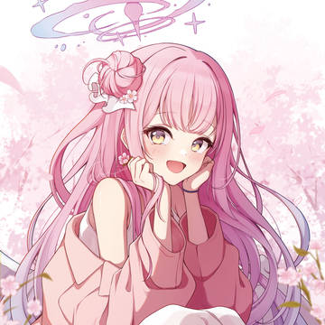 先生!桜だね、桜!🌸🌸
