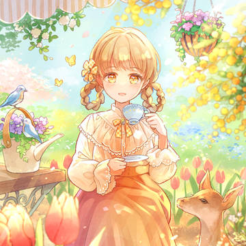 春と紅茶のにおい