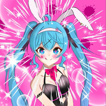 ミクの日に投稿したミクさん
