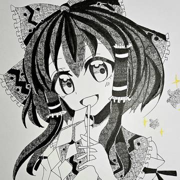 東方キャラペン画
