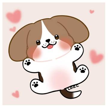 귀여운 강아지그림 비글