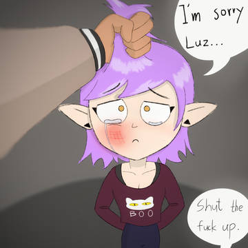 Luz was upset
