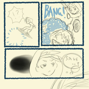 ？？？→🦈→☕
