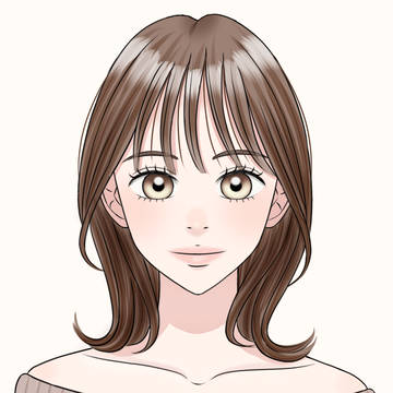 Wolf cut short hair
