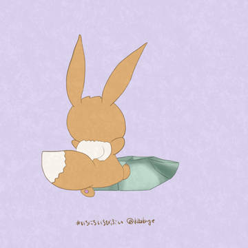 つきのいしとちっちゃいイーブイ