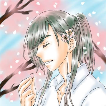 桜と青江