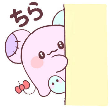 おばけのちゅーれいスタンプ