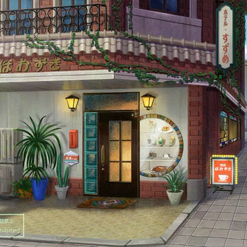 【仕事絵】VTuber酒呑雀士様配信OP用イラスト
