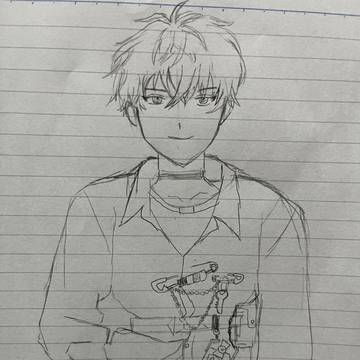 初描き佐伯イッテツくん