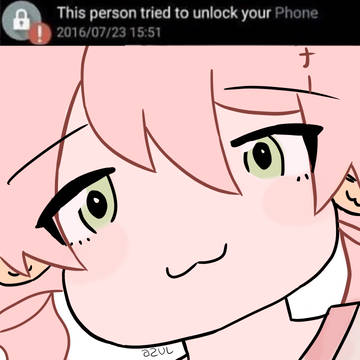 Yunana unlocked my phone!