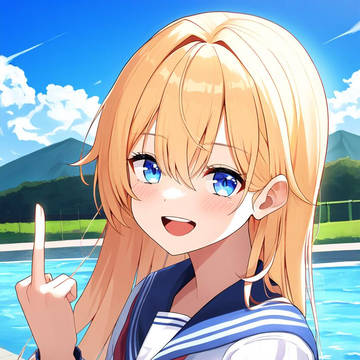 邪悪な笑みを浮かべた少女
