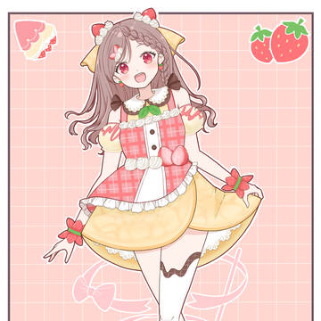 クレープの女の子