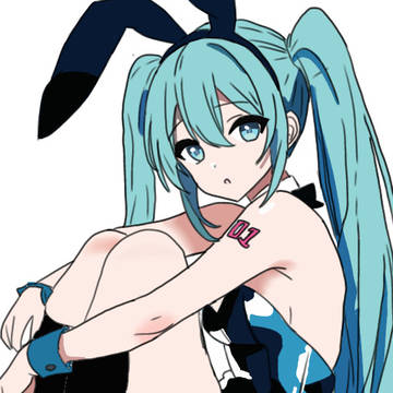 バニーガールミクさん