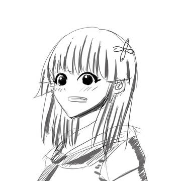 佐天涙子さん　あと19日前に描きたかった