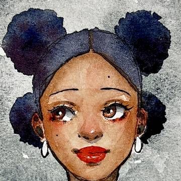 Pen Doodle + Watercolor 2