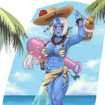 鬼と海