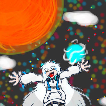 空星を跳びながら、君を待つ。