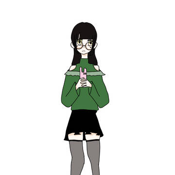 オーターさんのメガネ。つけてみました。///