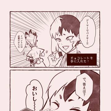バレンタインの付き合ってない千ゲ