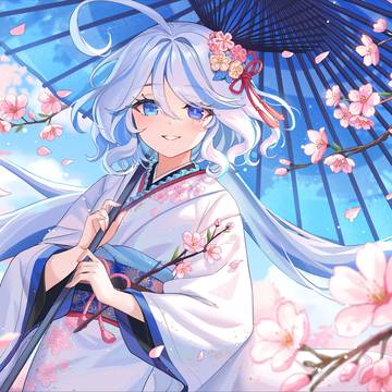 フリーナちゃんの稲妻お花見の旅~